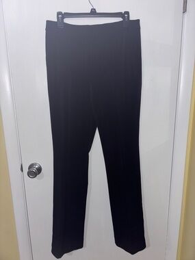 White House Black Market “The Slim” Black Straight-Leg Dress Pants